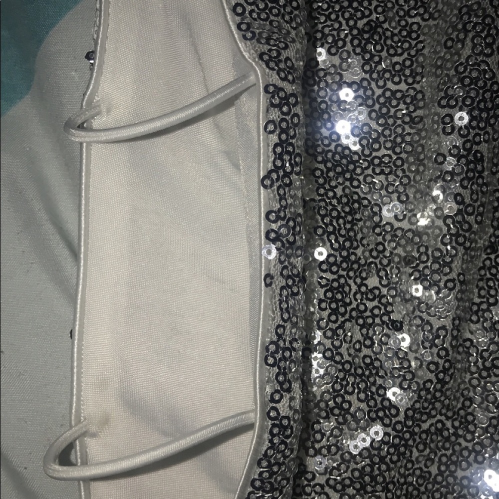Silver sequin dress - Picture 4 of 5